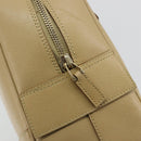 GUCCI Micro GG Supreme Hand Bag PVC Beige Gold 002 1115 Auth 176267A-15