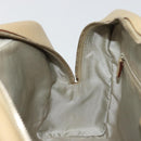GUCCI Micro GG Supreme Hand Bag PVC Beige Gold 002 1115 Auth 176267A-19