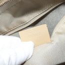 GUCCI Micro GG Supreme Hand Bag PVC Beige Gold 002 1115 Auth 176267A-24