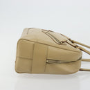 GUCCI Micro GG Supreme Hand Bag PVC Beige Gold 002 1115 Auth 176267A-4