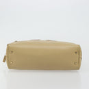 GUCCI Micro GG Supreme Hand Bag PVC Beige Gold 002 1115 Auth 176267A-9
