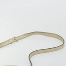 GUCCI GG Canvas Hand Bag 2way Beige Gold 247902 Auth 176270-15