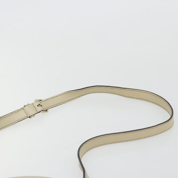 GUCCI GG Canvas Hand Bag 2way Beige Gold 247902 Auth 176270