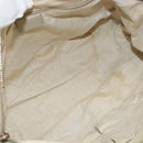 GUCCI GG Canvas Hand Bag 2way Beige Gold 247902 Auth 176270-11