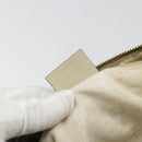 GUCCI GG Canvas Hand Bag 2way Beige Gold 247902 Auth 176270-12