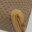 GUCCI Micro GG Supreme Tote Bag PVC Beige Goud 002 4868 39 Auth 176281-9