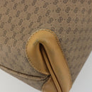 GUCCI Micro GG Supreme Tote Bag PVC Beige Goud 002 4868 39 Auth 176281-16