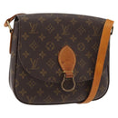 LOUIS VUITTON Monogram Saint Cloud GM Shoulder Bag M51242 LV Auth 176282-1