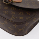 LOUIS VUITTON Monogram Saint Cloud GM Shoulder Bag M51242 LV Auth 176282-15