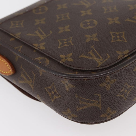 LOUIS VUITTON Monogram Saint Cloud GM Shoulder Bag M51242 LV Auth 176282