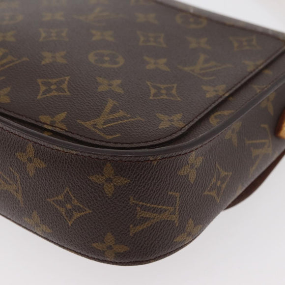 LOUIS VUITTON Monogram Saint Cloud GM Shoulder Bag M51242 LV Auth 176282