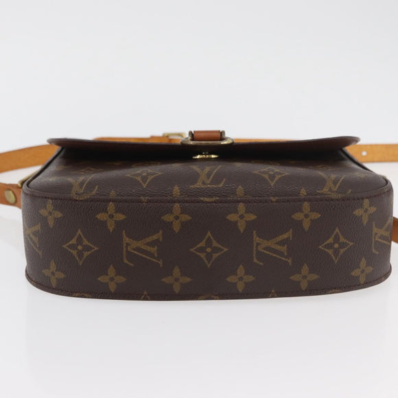 LOUIS VUITTON Monogram Saint Cloud GM Shoulder Bag M51242 LV Auth 176282