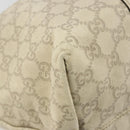 GUCCI GG Canvas Guccissima Tote Bag Leather Ivory Gold 197954 Auth 176287-14