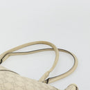 GUCCI GG Canvas Guccissima Tote Bag Leather Ivory Gold 197954 Auth 176287-8