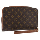 LOUIS VUITTON Monogram Orsay Clutch Bag M51790 LV Auth 176290-1
