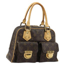 LOUIS VUITTON Monogram Manhattan PM Hand Bag M40026 LV Auth 176295-1