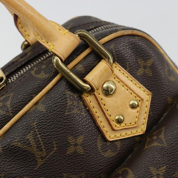 LOUIS VUITTON Monogram Manhattan PM Hand Bag M40026 LV Auth 176295