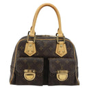 LOUIS VUITTON Monogram Manhattan PM Hand Bag M40026 LV Auth 176295-13