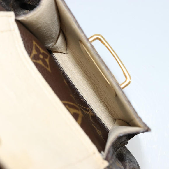 LOUIS VUITTON Monogram Manhattan PM Hand Bag M40026 LV Auth 176295