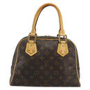 LOUIS VUITTON Monogram Manhattan PM Hand Bag M40026 LV Auth 176295-2