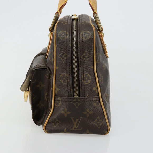 LOUIS VUITTON Monogram Manhattan PM Hand Bag M40026 LV Auth 176295