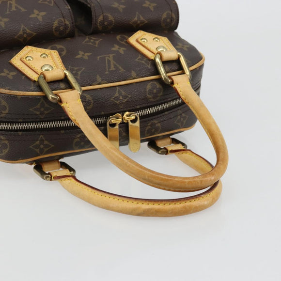 LOUIS VUITTON Monogram Manhattan PM Hand Bag M40026 LV Auth 176295