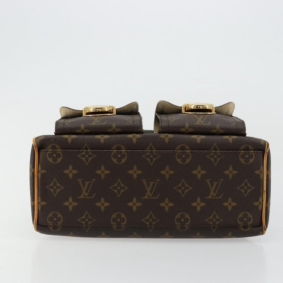 LOUIS VUITTON Monogram Manhattan PM Hand Bag M40026 LV Auth 176295
