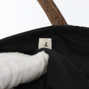 PRADA Tote Bag Nylon Black Silver Auth 176297-11