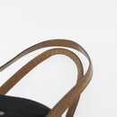 PRADA Tote Bag Nylon Black Silver Auth 176297-8