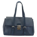LOUIS VUITTON Epi Segur MM Hand Bag Myrtille M5886G LV Auth 176309-2