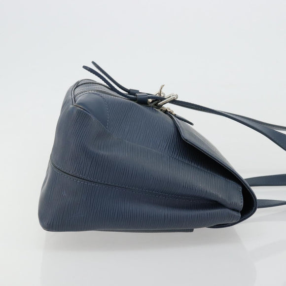 LOUIS VUITTON Epi Segur MM Hand Bag Myrtille M5886G LV Auth 176309