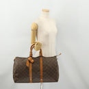 LOUIS VUITTON Monogram Keepall 45 Boston Bag M41428 LV Auth 176311-25