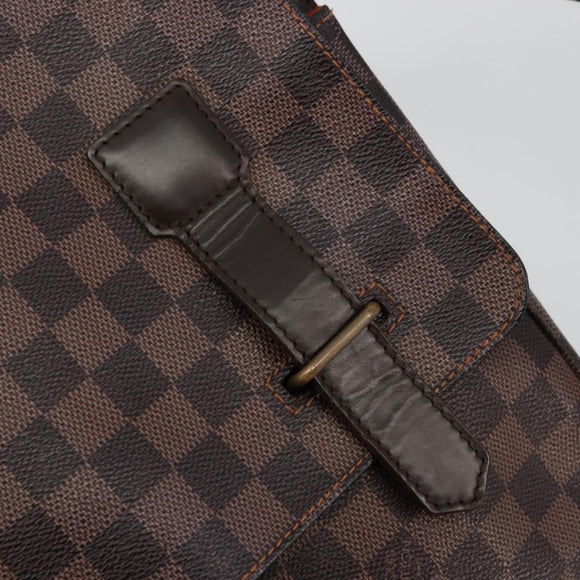LOUIS VUITTON Damier Ebene Broadway Shoulder Bag N42270 LV Auth 176312