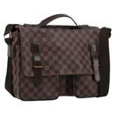 LOUIS VUITTON Damier Ebene Broadway Shoulder Bag N42270 LV Auth 176312-1