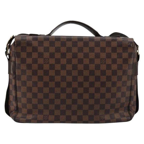 LOUIS VUITTON Damier Ebene Broadway Shoulder Bag N42270 LV Auth 176312
