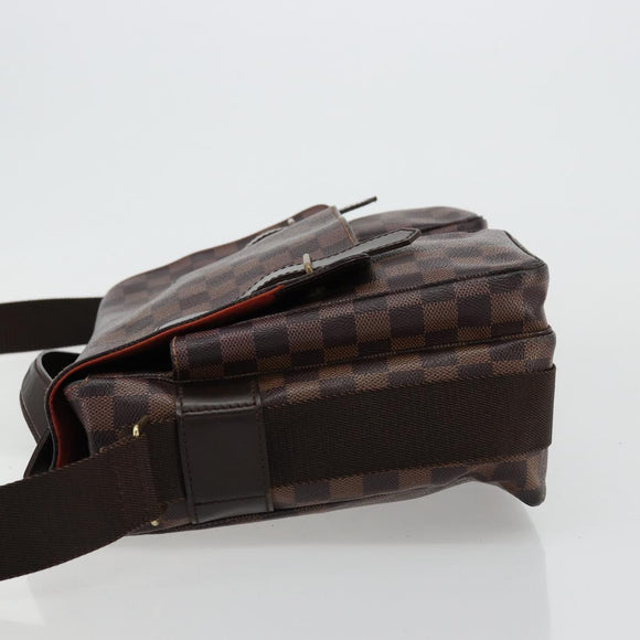 LOUIS VUITTON Damier Ebene Broadway Shoulder Bag N42270 LV Auth 176312