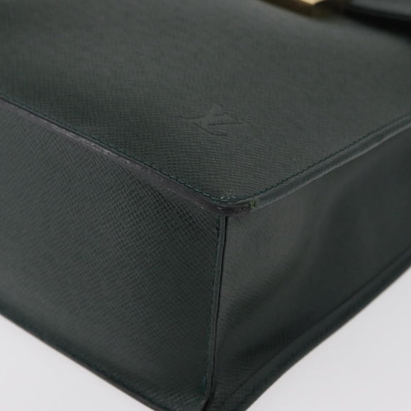 LOUIS VUITTON Taiga Serviette Kazan Business Bag Epicea M30804 LV Auth 176318