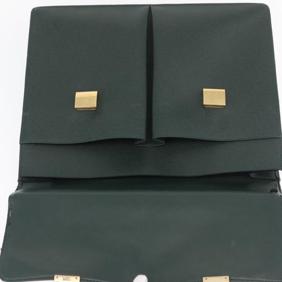 LOUIS VUITTON Taiga Serviette Kazan Business Bag Epicea M30804 LV Auth 176318
