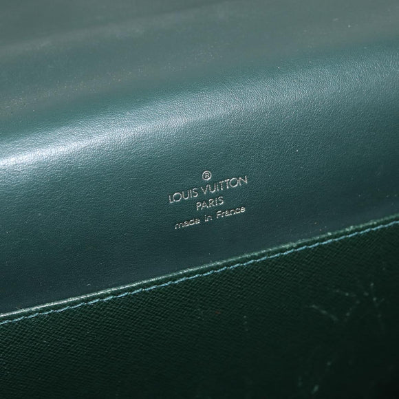 LOUIS VUITTON Taiga Serviette Kazan Business Bag Epicea M30804 LV Auth 176318
