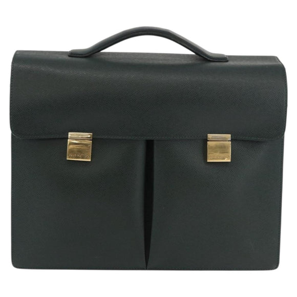 LOUIS VUITTON Taiga Serviette Kazan Business Bag Epicea M30804 LV Auth 176318