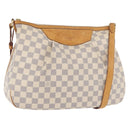 LOUIS VUITTON Damier Azur Siracusa MM Shoulder Bag N41112 LV Auth 176326-1