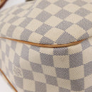 LOUIS VUITTON Damier Azur Siracusa MM Shoulder Bag N41112 LV Auth 176326-14