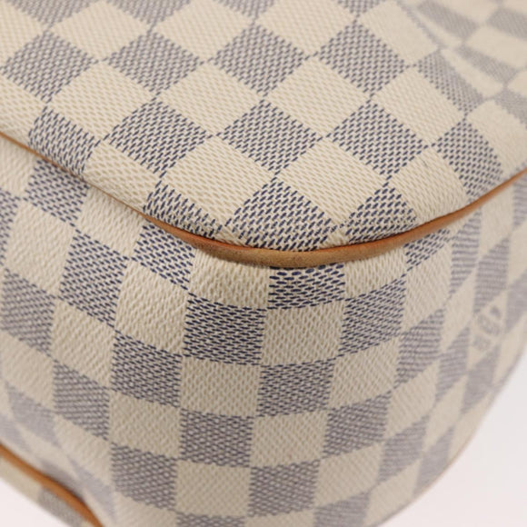 LOUIS VUITTON Damier Azur Siracusa MM Shoulder Bag N41112 LV Auth 176326