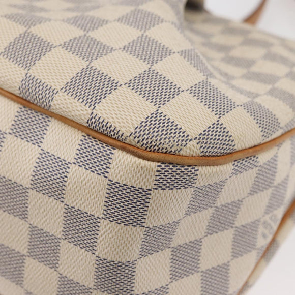 LOUIS VUITTON Damier Azur Siracusa MM Shoulder Bag N41112 LV Auth 176326