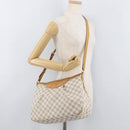 LOUIS VUITTON Damier Azur Siracusa MM Shoulder Bag N41112 LV Auth 176326-22
