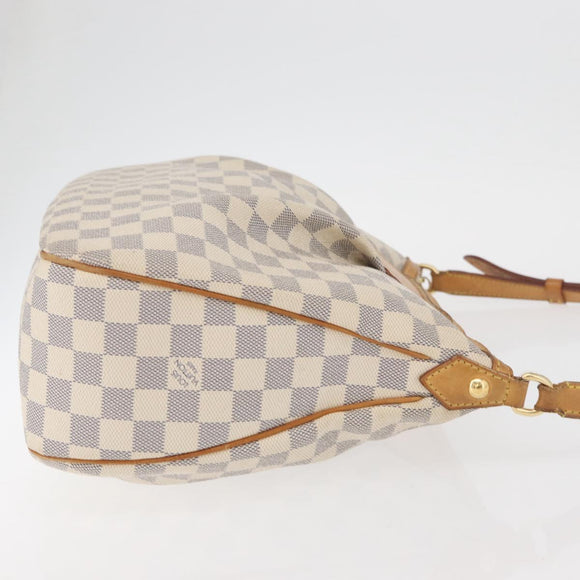 LOUIS VUITTON Damier Azur Siracusa MM Shoulder Bag N41112 LV Auth 176326