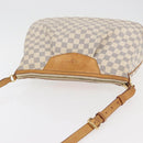 LOUIS VUITTON Damier Azur Siracusa MM Shoulder Bag N41112 LV Auth 176326-6