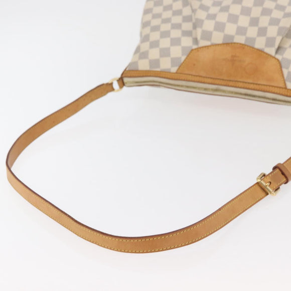 LOUIS VUITTON Damier Azur Siracusa MM Shoulder Bag N41112 LV Auth 176326