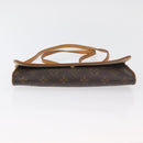 LOUIS VUITTON Monogram Pochette Twin GM Shoulder Bag M51852 LV Auth 176333-5