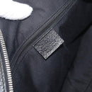 GUCCI GG Canvas Hand Bag Black Silver 113009 Auth 176335-17